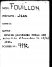 FOUILLON Jean