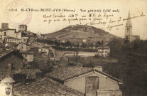 Saint-Cyr-au-Mont-d'Or. Vue générale (côté sud).