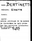 BERTINETTI Ginette