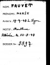 FAUVET Marie