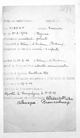 AUBERT Casimir Victor