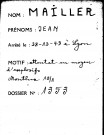 MAILLER Jean