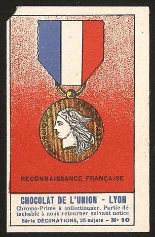 n° 10 - Reconnaissance française.