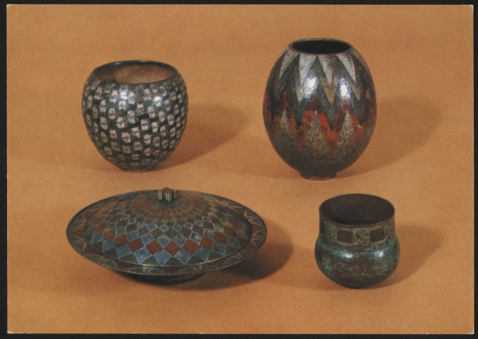 Musée des Beaux-Arts de Lyon. Claudius Linossier. Vases.
