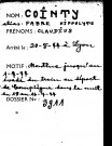 COINTY Claudius (alias FABRE Hippolyte)