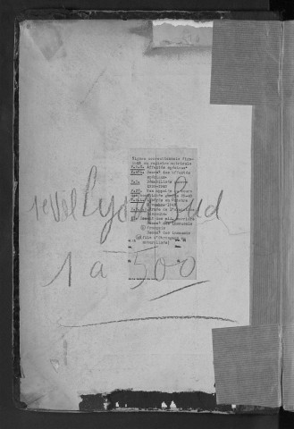 Lyon Sud : n° matricules 1-500