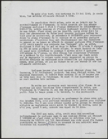 JOLIVOT Renée, alias "boîte aux lettres", agent de liaison.