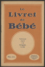 "Livret de bébé" des établissements Jacquemaire - Villefranche.