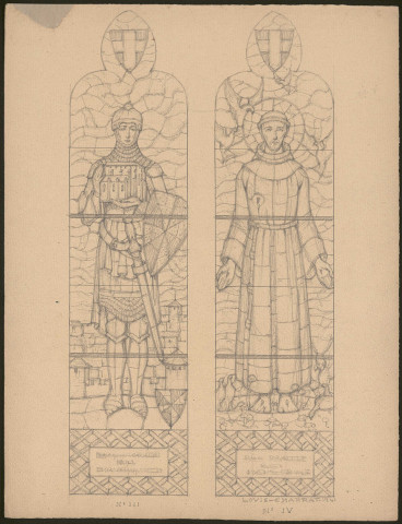 Dessin préparatoire.