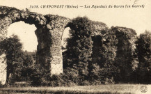 Chaponost. Les aqueducs du Garon (en Garret).