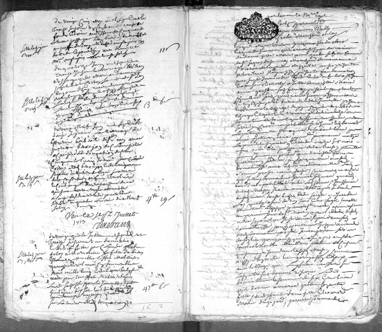 30 mars 1713-4 février 1719.