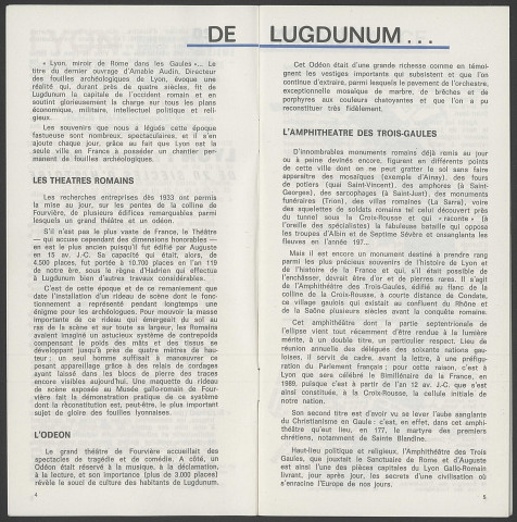 Lyon et communauté - Renseignements pratiques.