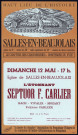 Salles-en-Beaujolais. Concert du septuor F. Carlier (12 mai1984).