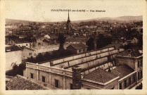 Villefranche-sur-Saône. Vue générale.
