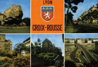 Lyon. La Croix-Rousse. Vues multiples en mosaïque.