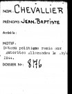 CHEVALLIER Jean-Baptiste
