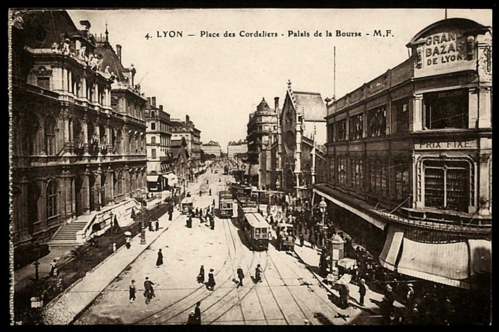 Lyon. Place des Cordeliers.