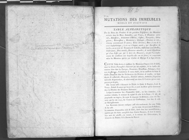 1er germinal an VII-6 décembre 1809 (volume 2).