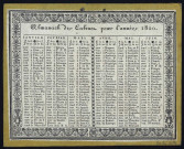Almanach de cabinet pour l'année 1820.