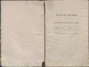 État de sections.