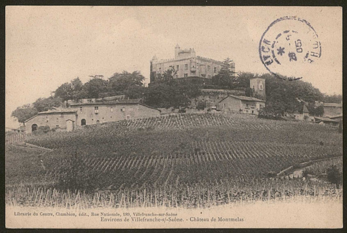 Montmelas. Château de Montmelas.
