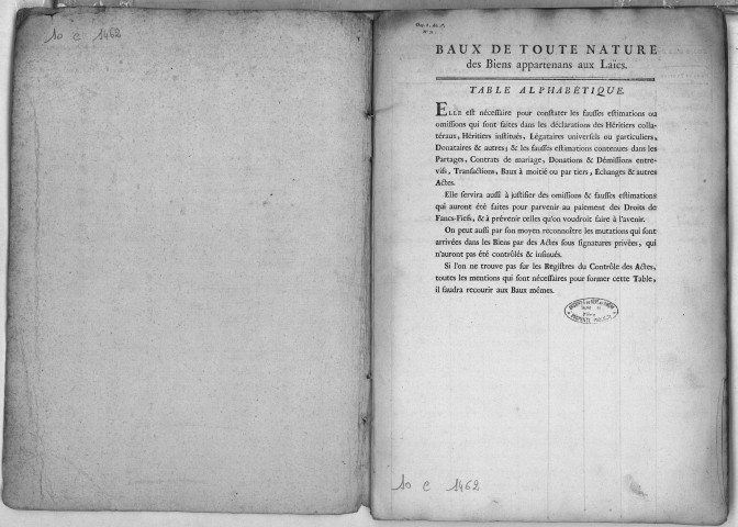 2 janvier 1741-12 décembre 1789.
