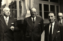 De gauche à droite : Paul DURAND, Claude LANEYRIE, Louis LESCHELIER.