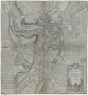 Nouveau plan géométral de la ville de Lyon avec ses projets et ses agrandissements dédié aux citoyens de Lyon, pour l'année 1789.