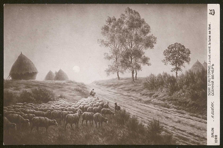 "Soir d'automne" de A. Guéry.