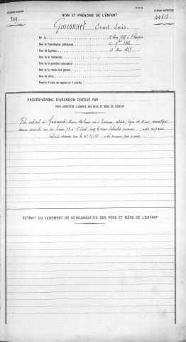 GUIRONNET, Ernest, Louis.