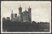 Lyon. Abside de la basilique de Fourvière.