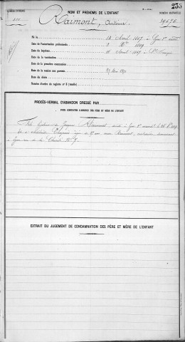 RAIMONT, Antoine.