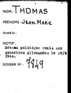 THOMAS Jean Marie