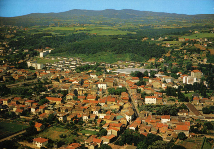 Brignais. Vue aérienne.