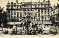 Lyon. Fontaine Bartholdi.