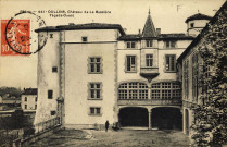Oullins. Château de la Bussière, façade ouest.