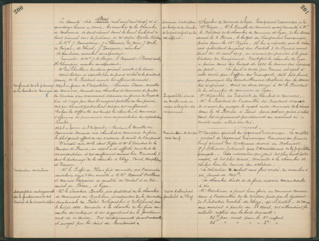 23 janvier 1915-6 novembre 1923.