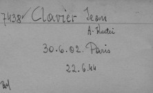 CLAVIER Jean