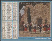 Almanach des Postes Télégraphes et Téléphones 1981.