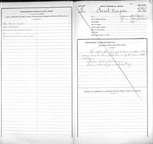 SERRET, Louis, Jules.