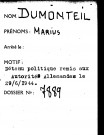 DUMONTEIL Marius