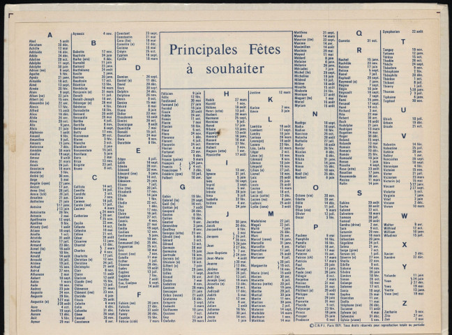 Almanach des Postes Télégraphes et Téléphones 1979.