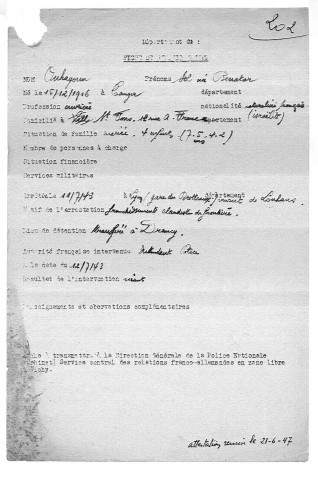 OUHAYOUN Sol (née BENATAR)