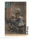 Une mère et ses deux fillettes (Puy-de-Dôme).