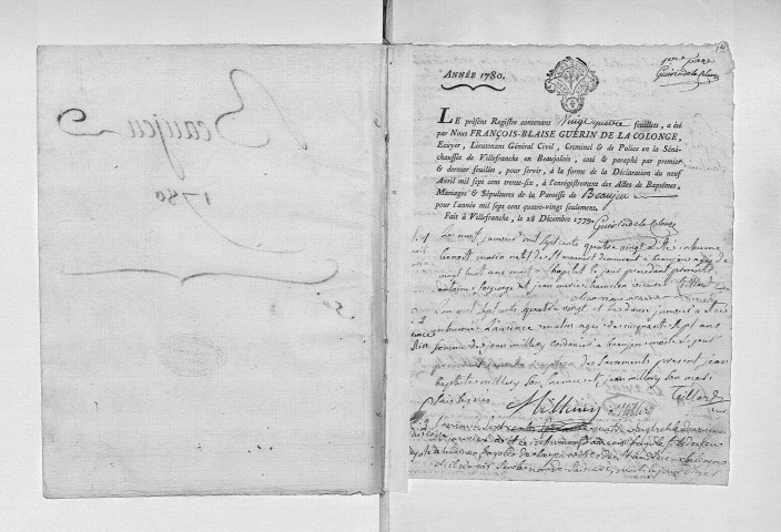 Baptême-Mariage-Sépulture - Paroisse de Saint-Nicolas-de-Beaujeu