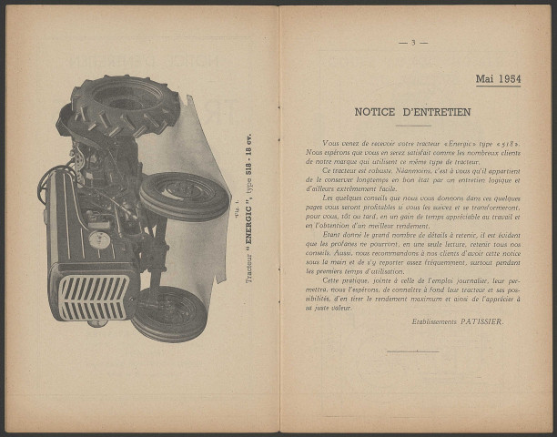 Tracteurs "Energic" - Villefranche-sur-Saône.