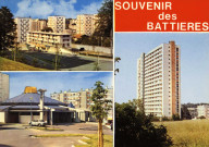 Lyon. Souvenir des Battières. Vues multiples en mosaïque.