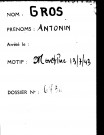 GROS Antonin