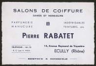 Salons de coiffure Pierre Rabatet - Ecully.