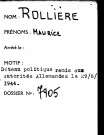 ROLLIERE Maurice